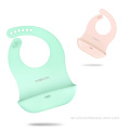 Bärbar rosa baby matning Bib Waterproof Bib